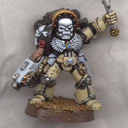 Space Marine Chaplain by Palaemon