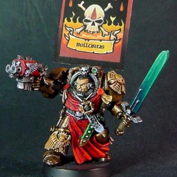 Blood Angel Captain in Articifer Terminator Armour by Dragonsreach