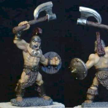 Barbarian Warrior of Heimdall, Reaper 2350 by halfbrainboy