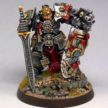 Grey Knight Captain with Shield by numbat