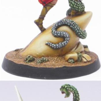 Fenryll Snake Hunter (Limited Edition) - New painting & alternate weapon by asphyx