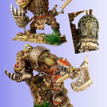 Ragnar(ork) Skulleater by goatman