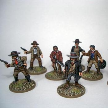 Old West Lawmen Posse by Ollberger