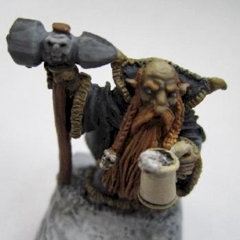 Dwarf with ale by goforth