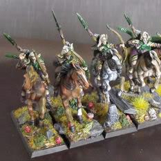 Wood Elf Cavalry by pippin