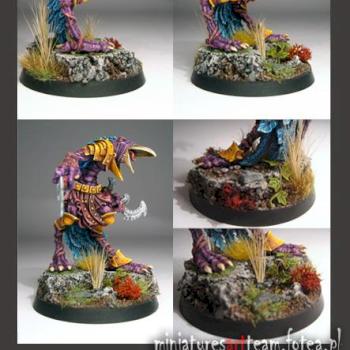 TZEENTCH CHAMPION NON METALIC METAL NMM by goblin1980