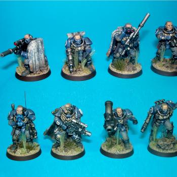 Ultramarine Scout Squad GD Oz 2010 by Sihook