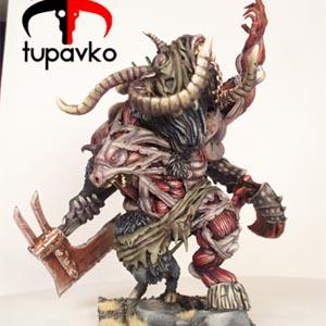 Ghorgon, Beastmen by tupavko