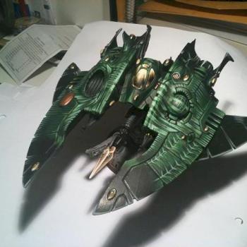 Eldar Fireprism / Lynx inspired model by krommeldar