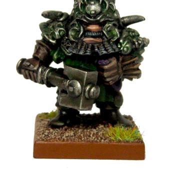 Green Khaos Dwarf by GolemPS