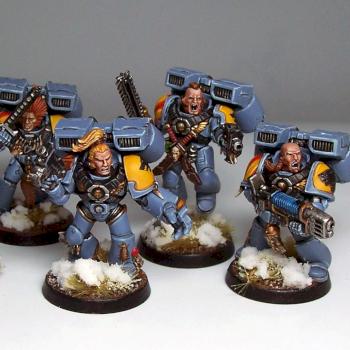 Space Wolves Skyclaws Squad 2 by Wickedcarrot