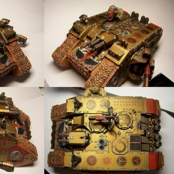 Minotaurs Land Raider Redeemer (Personal Transport of Chapter Master Asterion) by Sotirios