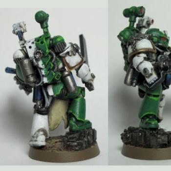 Space Marine Apothercary - Second Company Command Squad, Scions of Guilliman by RGilbert26