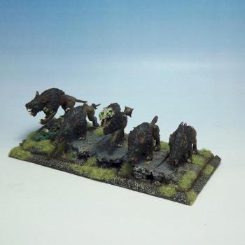 Vampire Counts Dire Wolves by Brovatar