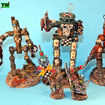 ork tinboyz &mek by tkat