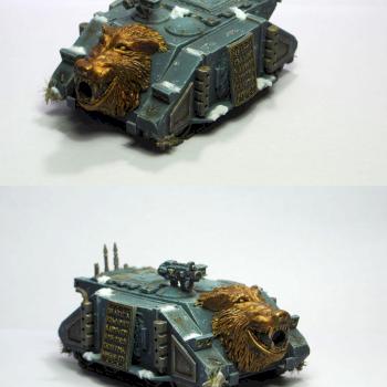 Space wolf's tank by Cifes