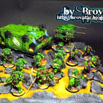 Salamander Chapter Army by Brovatar