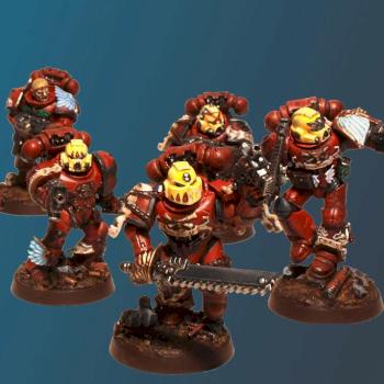 Blood Angels Assault squad by Mr_Johnson