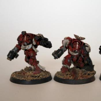 Blood angels space hulk trio by Kabal_of_Blood