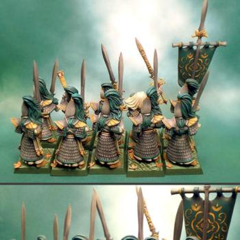 High elves Grandes espaderos de Hoeth | High Elf Swordmasters of Hoeth by Nuca