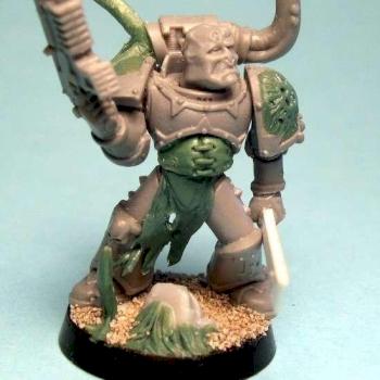 Another Plague Marine Champion Conversion by PsychosisPC