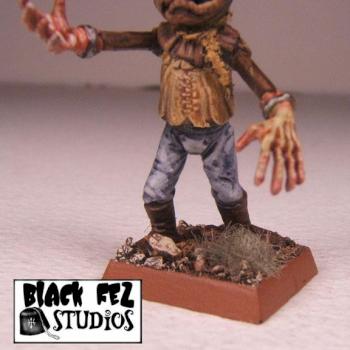 Custom Scarecrow Zombie by blackfezstudios