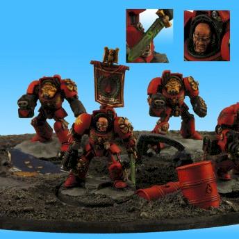 Blood Angels Terminator Squad by Mr.Bombadidaloo