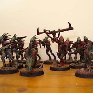 Tau Kroot Carnivore Squad by kettilman