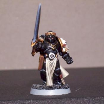 Black Templar Emperor's Champion by KPDoerfler