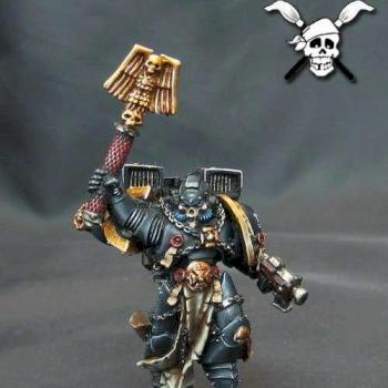 Chaplain with Jump Pack Painted JRS by Lesthad