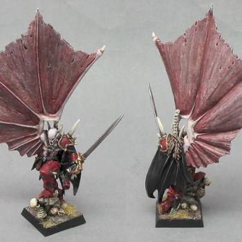 Vampire Counts winged vampire by GriffinPainting