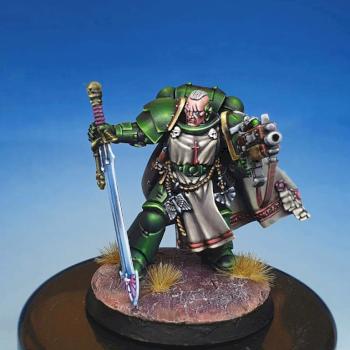 Primaris Dark Angels Captain by risk0