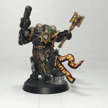 Salamander Chaplain by Ziphoneon