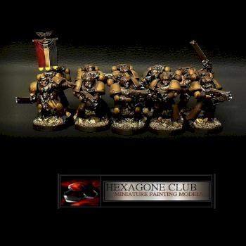 Warhammer 40.000 Militarum Tempestus Squad Astra Militarum . by Hexagone Club