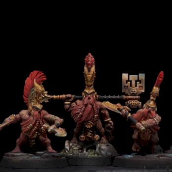 Fyreslayers The Chosen Axes by El Sabel