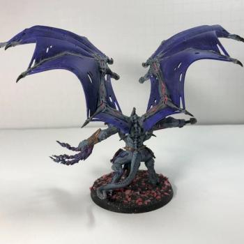 Daemon Prince of Tzeentch by Ziphoneon