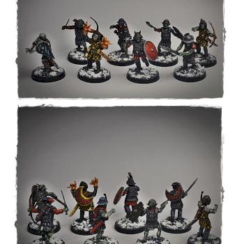 Orc Warband - Frostgrave by Imarthil