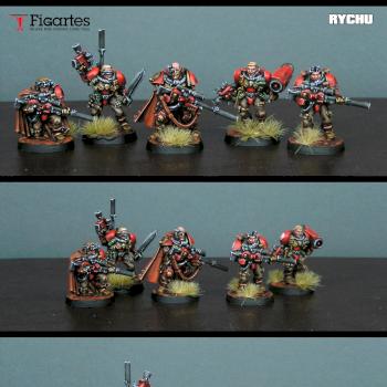 Blood Angels Scouts by RYCHU666