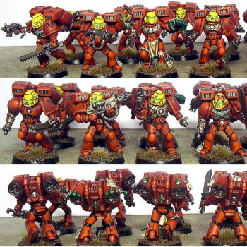 Blood Angels Assault Squad by MrPickles