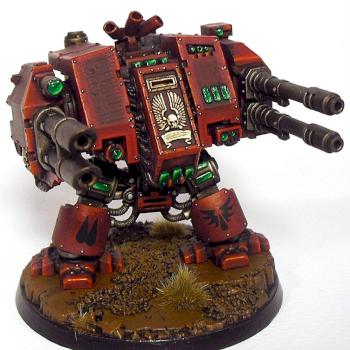 Blood Angels Dreadnought by MrPickles