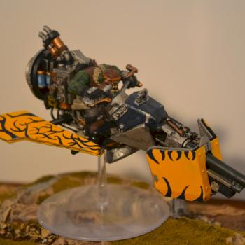 Ork Deff Kopta Conversion Speeder Bike 1 by reddogcc