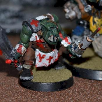 Ork Pain Boy Conversion by reddogcc