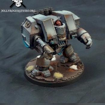 Space Wolves Dreadnought by Jolly Roger Studio