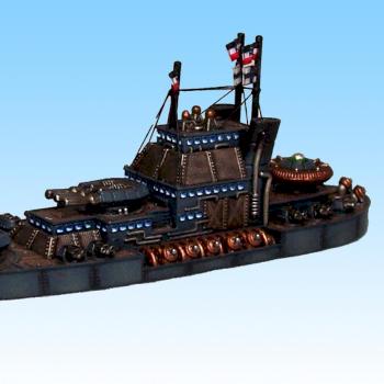 Prussian Empire Battleship by Gary Connell