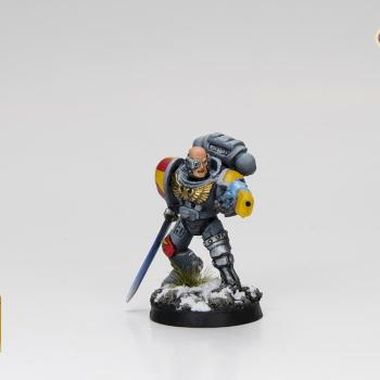 Space Wolf Sergeant by virtualonmars