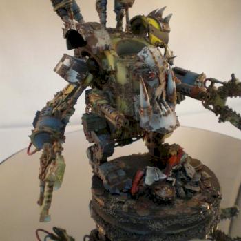 Warhammer 40k Ork Deff Dread by Ordo Septenarius