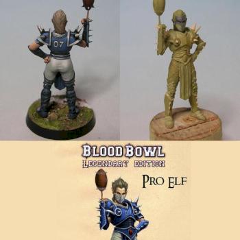 Blood Bowl Pro Elf by Olivier B