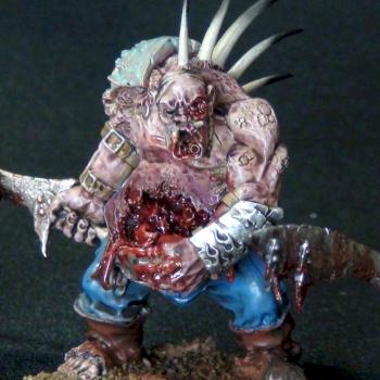 nurgle plague ogres by TTCombat