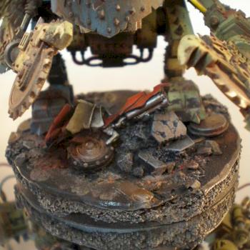 Warhammer 40k Ork Deff Dread by Ordo Septenarius