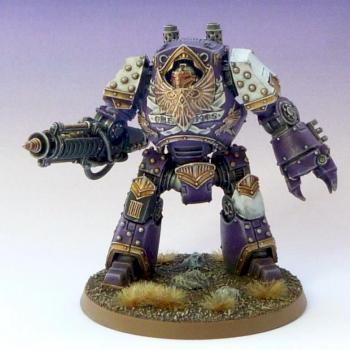 Forge World Emperor's Children Contemptor Dreadnought by SuperblyPaintedMiniatures